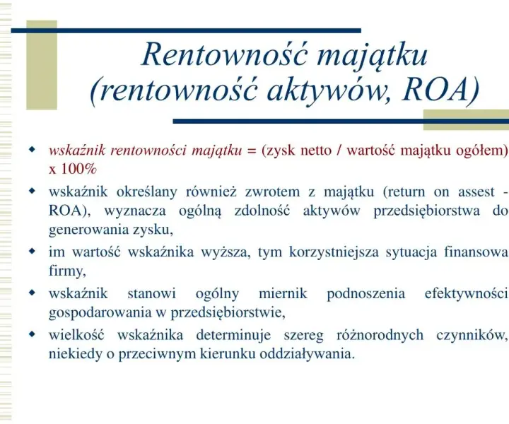 Rentowność majątku: Jak skutecznie pomnażać swój kapitał bez strat