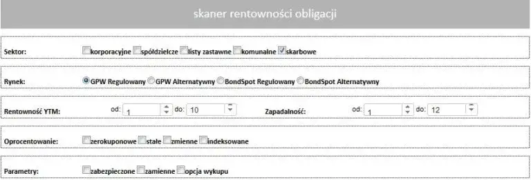 Zdjęcie Skaner rentowności obligacji: Uniknij strat i maksymalizuj zyski inwestycyjne